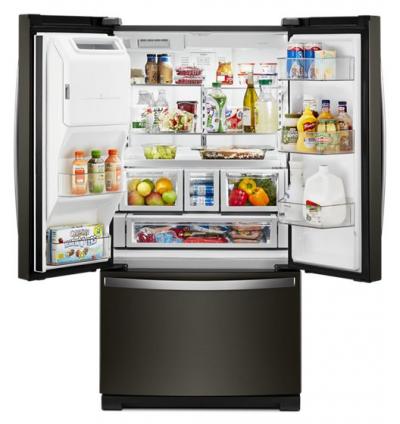 36" Whirlpool 27 Cu. Ft. French Door Refrigerator  - WRF767SDHV