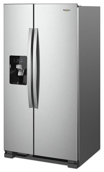 36" Whirlpool 25 Cu. Ft. Full-Depth Side-by-Side Refrigerator - WRS325SDHZ