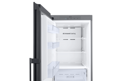 24" Samsung 11 Cu. Ft. Bespoke 1-Door Column Freezer with Sky Blue Matte Glass Panel - F-RZ11T7474A48