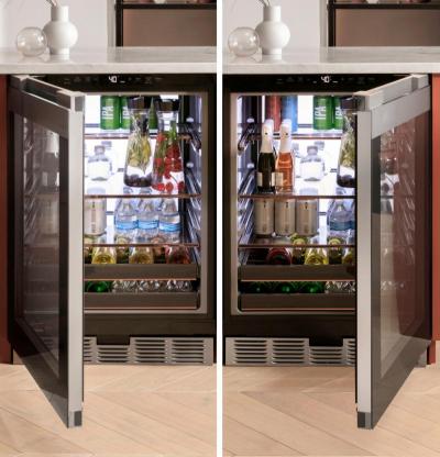 24" Café 4.7 Cu. Ft. Wine Center with 46 Bottle Capacity in Platinum Glass - CCR06DM2PS5