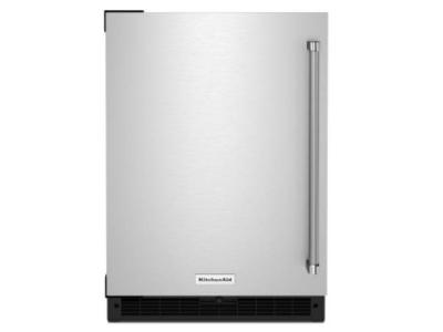 24" KitchenAid Undercounter Refrigerator with Stainless Steel Door - KURL114KSB