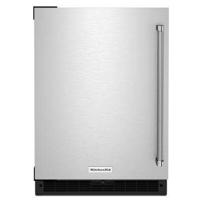 24" KitchenAid Undercounter Refrigerator with Stainless Steel Door - KURL114KSB