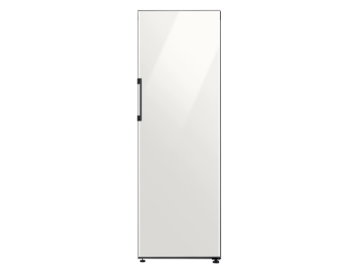 24" Samsung 14 Cu. Ft. Bespoke 1-door Column Refrigerator With White Glass Panel - F-RR14T7414A35