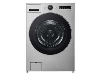 27" LG 5.2 Cu. Ft. Smart Front Load Washer in Graphite Steel - WM5500HVA