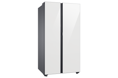 36" Samsung 22.6 Cu. Ft. Bespoke Smart Counter Depth Side-by-Side Refrigerator with Beverage Center - RS23CB760012AA