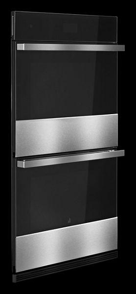 27" Jenn-Air NOIR Double Wall Oven With MultiMode Convection System - JJW2827LM