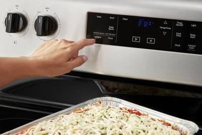 30" Whirlpool 5.3 Cu. Ft. Eelectric Range With Frozen Bake Technology In Stainless Steel
