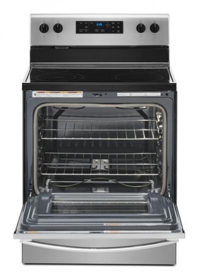 30" Whirlpool 5.3 Cu. Ft. Eelectric Range With Frozen Bake Technology In Stainless Steel