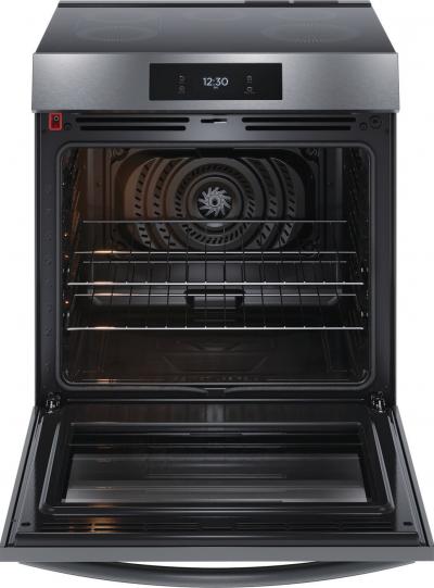 30" Frigidaire Gallery  6.2 Cu. Ft. Front Control Induction Range with Total Convection - GCFI306CBD