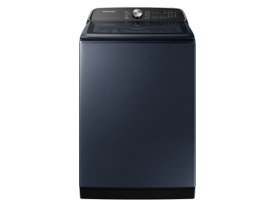 Samsung 6.1 Cu. Ft. Top Load Washer with Pet Care Solution in Navy - WA53CG7155ADA4