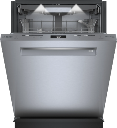 24" Bosch Benchmark 38 dBA Dishwasher with Flexible 3rd Rack in Stainless Steel - SHP9PCM5N