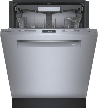 24" Bosch 800 Series 42 dBA Dishwasher with Flexible 3rd Rack in Stainless Steel - SHP78CM5N