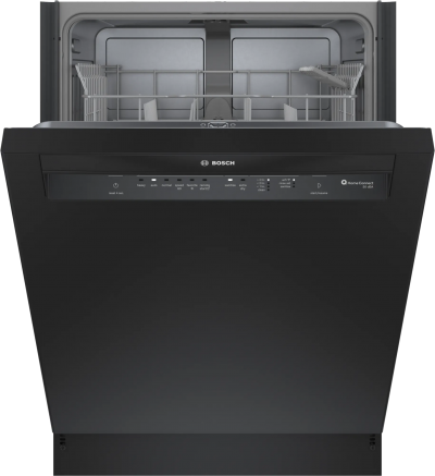 24" Bosch 100 Series 50 dBA Dishwasher in Black - SHE3AEM6N
