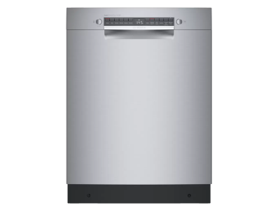24" Bosch 800 Series Recessed Handle ADA Compliant Dishwasher in Stainless Steel - SGE78C55UC