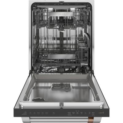 24" Café Built-In Dishwasher with Hidden Controls in Matte Black - CDT845P3ND1