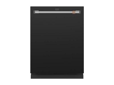 24" Café Interior Built In Dishwasher with Hidden Controls in Matte Black - CDT875P3ND1