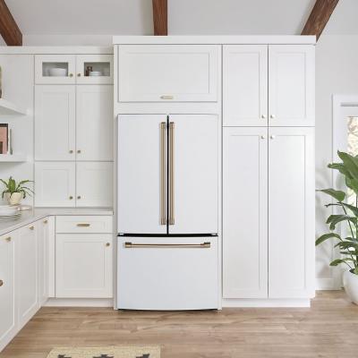 33" Café 18.6 Cu. Ft. Counter Depth French Door Refrigerator  - CWE19SP4NW2