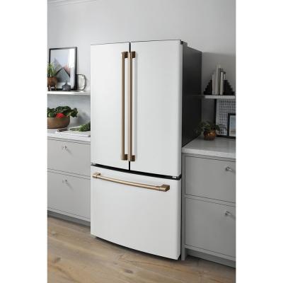 33" Café 18.6 Cu. Ft. Counter Depth French Door Refrigerator  - CWE19SP4NW2