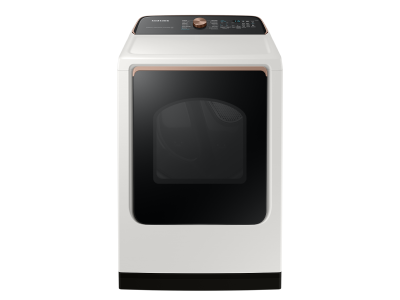 30" Samsung 7.4 cu.ft. 7300 Smart Top Load Dryer with Steam Sanitizebr - DVE55A7300E/AC