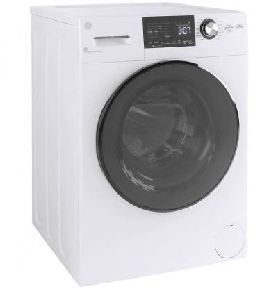 24" GE 2.4 Cu. Ft. Capacity Front Load Washer Condenser Dryer Combo - GFQ14ESSNWW