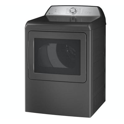 27" GE Profile 7.4 Cu. Ft. Electric Dryer in Diamond Grey - PTD60EBMRDG