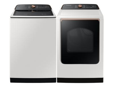 Samsung Smart Top Load Washer and Samsung Smart Top Load Dryer - WA55A7300AE-DVE55A7300E