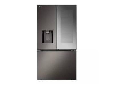 36" LG 31 Cu. Ft. Smart Standard-Depth Max French Door Refrigerator  - LRYKS3106D