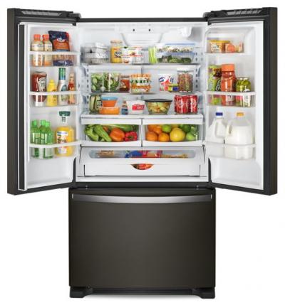 36" Whirlpool 25 Cu. Ft. French Door Refrigerator With Water Dispenser - WRF535SWHV