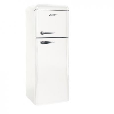 22" Epic 7.5 Cu. Ft. Retro Refrigerator in White - ERR82W-1