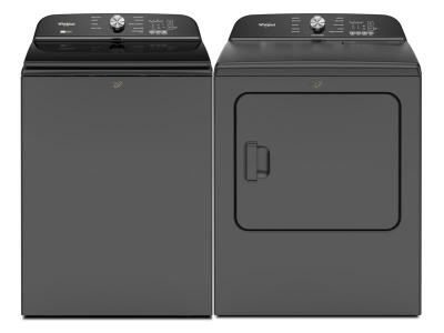 Whirpool 6.1 Cu. Ft. Top Load Washer and  7.0 Cu. Ft. Top Load Gas Dryer - WTW6157PB-WGD6150PB