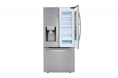 33" LG 24 Cu. Ft. Smart InstaView Refrigerator with Craft Ice Maker - LRFVS2503S