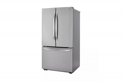 36" LG 23 Cu. Ft. Smart Freestanding 3-Door French Door Counter Depth Non Dispense Refrigerator - LRFCC23D6S