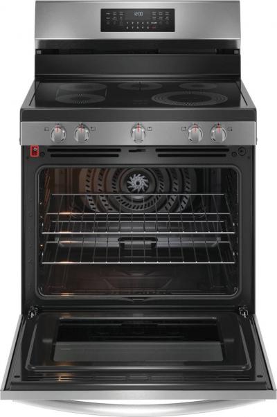 30" Frigidaire Gallery Rear Control Electric Range with Total Convection - GCRE306CBF