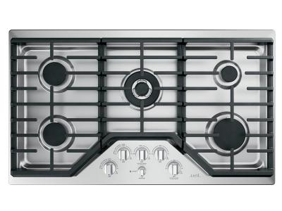 36" Café Built-In Gas Cooktop - CGP95362MS1