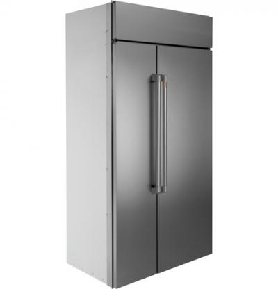 42" Café 25 Cu. Ft. Built-In Side-by-Side Refrigerator in Stainless Steel - CSB42WP2NS1