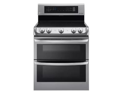 30" LG 7.3 Cu. Ft. Electric True Double Oven Range With ProBakeConvection And EasyClean - LDE5415ST