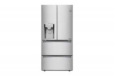 33" LG Counter Depth 4-Door Refrigerator 18.3 cu.ft. - LRMXC1803S