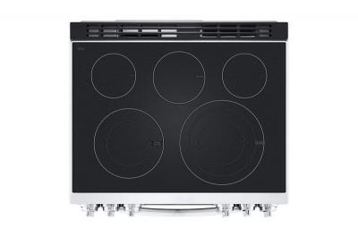 30" LG 6.3 cu ft. Capacity Smart Wi-Fi Enabled ProBake Convection Electric Slide-in Range - LSEL6337F