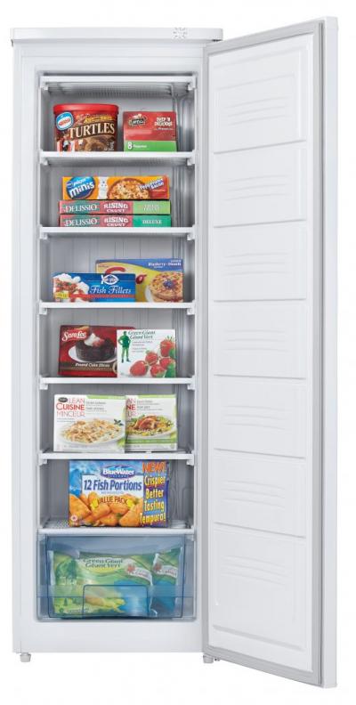 22" Danby 7.1 Cu. Ft. Upright Freezer In White - DUF071A3WDB