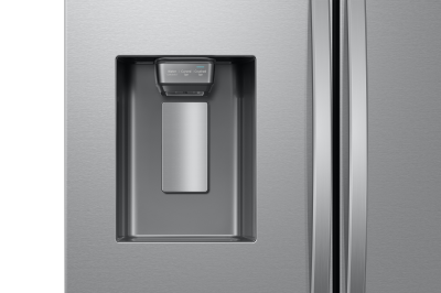 36" Samsung 4-Door French Door Counter Depth Refrigerator with Dual Auto Ice Maker in Stainless Steel 