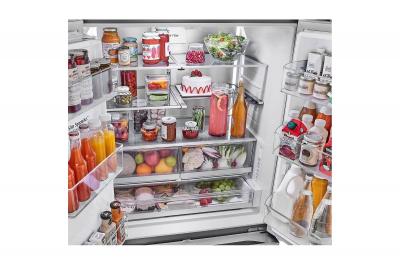 36" LG 31 Cu. Ft. 3-Door French Door Refrigerator with Four Types of Ice - LRYXS3106S