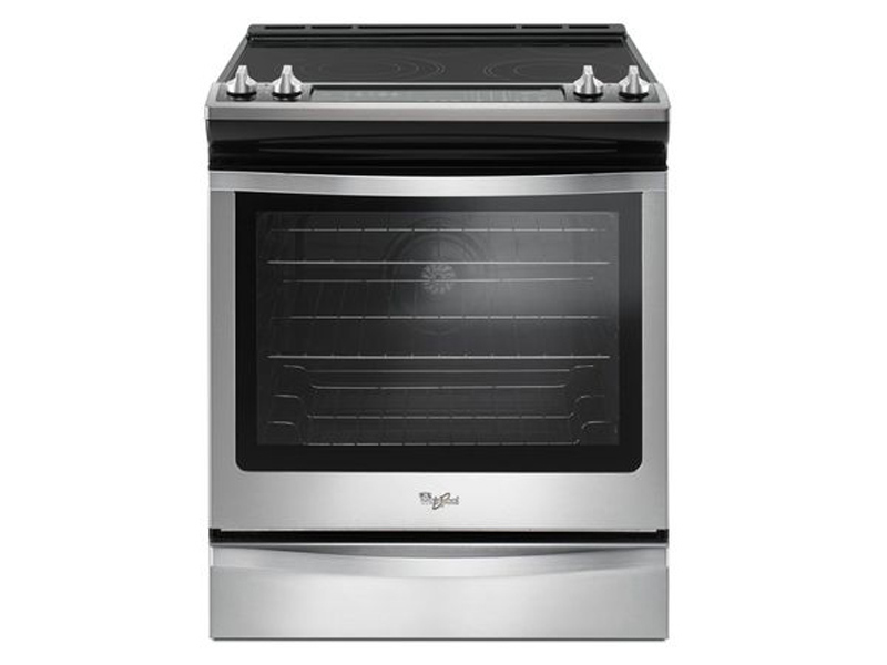 Whirlpool YWEE745H0FS 30" 6.4 Cu. Ft. SlideIn Electric Range With T