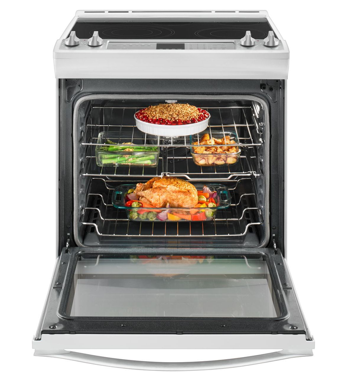 Whirlpool YWEE745H0FS 30" 6.4 Cu. Ft. SlideIn Electric Range With T