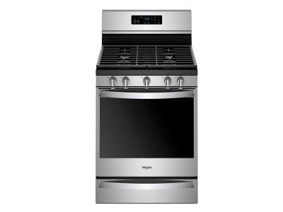 30" Whirlpool 5.8 Cu. Ft. Freestanding Gas Range With Frozen Bake Technology - WFG775H0HZ