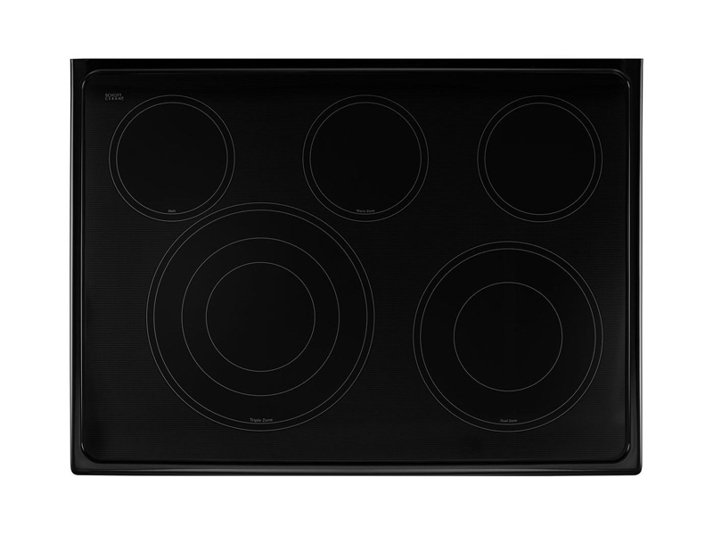 30" Whirlpool 6.7 Cu. Ft. Electric Double Oven Range with True Convection - YWGE745C0FS