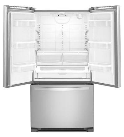 36" Whirlpool 25 cu. ft. French Door Refrigerator with Interior Water Dispenser - WRF535SWBB