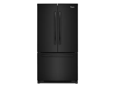 36" Whirlpool 25 cu. ft. French Door Refrigerator with Interior Water Dispenser - WRF535SWBB