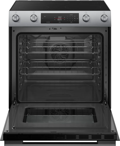 30" Bosch 100 Series Electric Freestanding Range in Stainless Steel - HEF1050MC