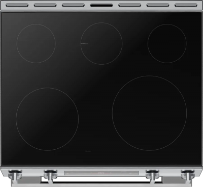 30" Bosch 100 Series Electric Freestanding Range in Stainless Steel - HEF1050MC