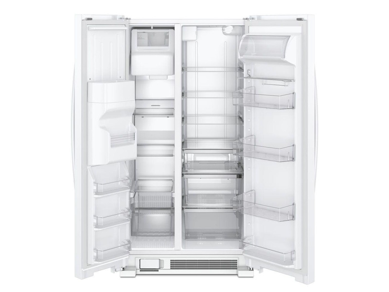 33" Whirlpool 21 Cu. Ft. Side-by-Side Refrigerator - WRS321SDHW